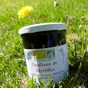 Confitures Myrtilles 350g