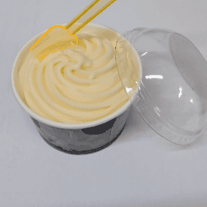 Glace au lait de chèvre Mangue