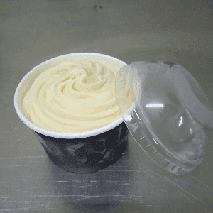 Glace au lait de chèvre Vanille