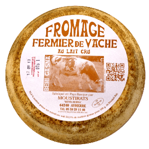 Fromage de vache croûte brûlée au lait cru