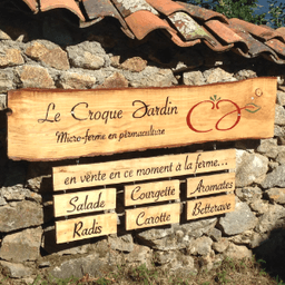 Logo de Le Croque Jardin - retrait à la ferme (Bertignat)