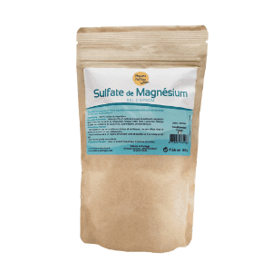 y - Sulfate de magnésium (sel d’Epsom)