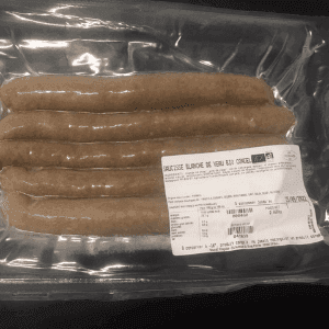 Saucisse Blanche Veau SG