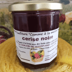 confiture cerise noire