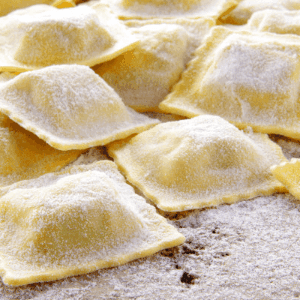 Raviolis Carotte Cumin ( 2parts)