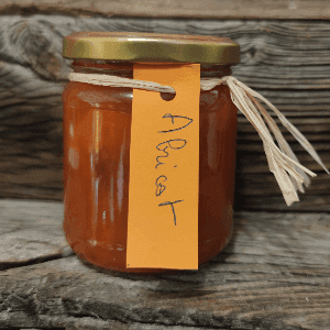 Confiture Abricot pot en verre