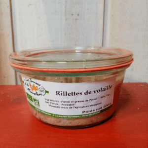 Rillettes de volaille 180g