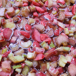 Confiture rhubarbe/ fraise.