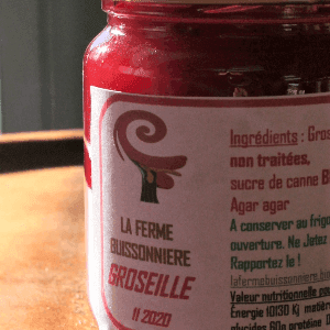 Confiture groseille