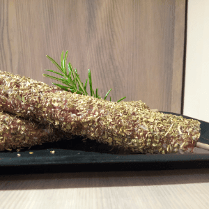 Brochette de farce aux herbes de Provence