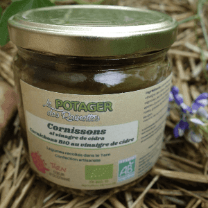 Cornichons au vinaigre de cidre