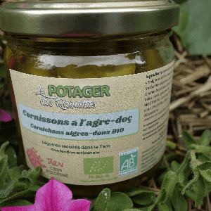 Cornichons aigres-doux