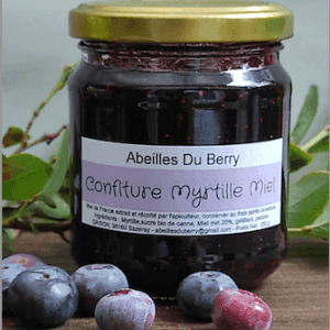 "Confiture de Myrtilles au Miel"