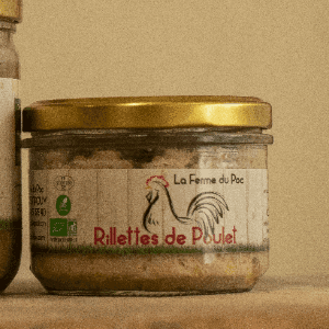 rillettes de poulet