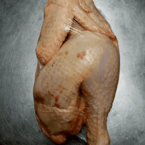 1/2 poulet prêt-à-cuire