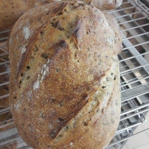 Pain de campagne aux graines