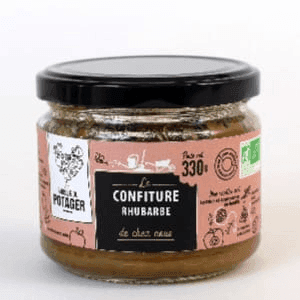 confiture de rhubarbe