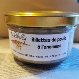 Rillette de poule à l'ancienne