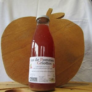 Jus de pommes-griottes 0,75L