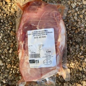 Rôti de porc bio 600g