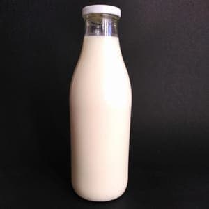 Lait demi écrémé fermier