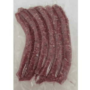 Chipolatas surgelées pur boeuf à l'ail des ours