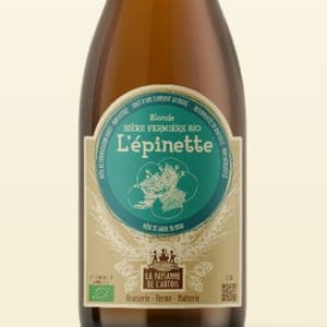 Bière blonde "l'Épinette"