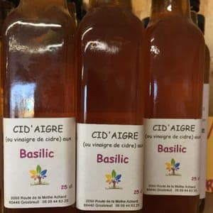 Vinaigre aromatisé
