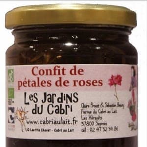 Confit de pétales de rosa gallica officinalis