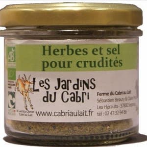 Herbes et sel pour crudités