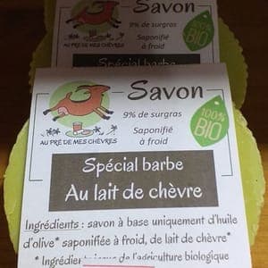 Savon à barbe au lait de chèvre / recharge