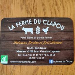 Logo de La Ferme du Clapou -vente à la ferme