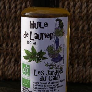 Huile florale de laurier noble