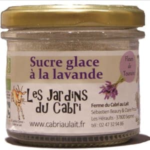 Sucre glace à la lavande