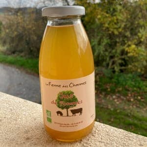 Jus de pommes bio