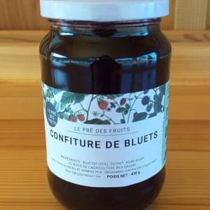 confiture de bluets 430 g