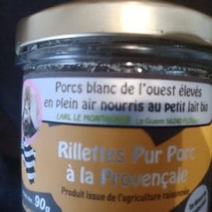 rillettes à la provençale 90gr