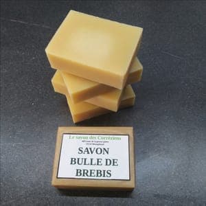 savon bulle de brebis