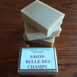 savon bulle des champs