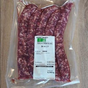 Saucisses de vache