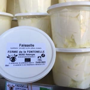 Fromage blanc en faisselle