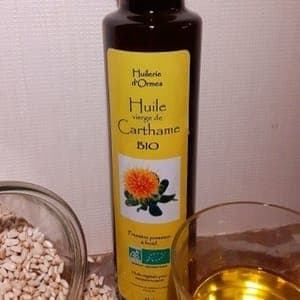 Huile de Carthame première pression à froid 25 cl