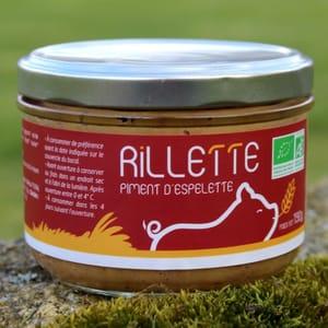 Rillette piment d'Espelette