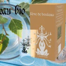 SÈVE DE BOULEAU BIOLOGIQUE FRAÎCHE 3 LITRES