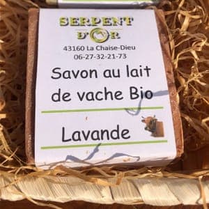 Savon au lait de vache bio
