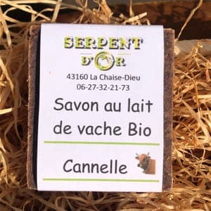 Savon au lait de vache bio