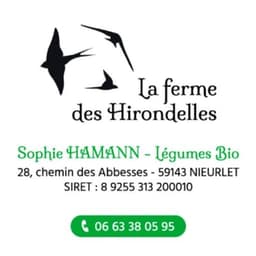 Logo de La ferme des Hirondelles - retrait à Nieurlet mardi dès 18h