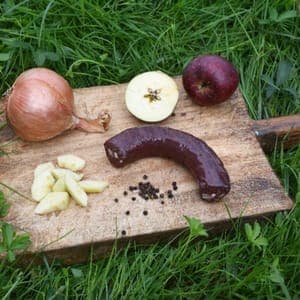 Boudin noir aux chataignes