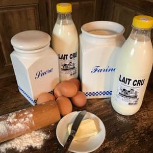 Lait cru de vache