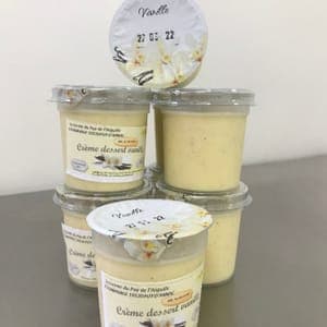 Pack de 4 crèmes dessert vanille